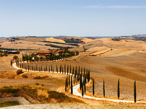 Baccoleno Val d'Orcia Toscana
